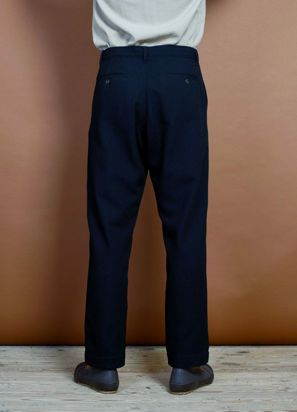 HANSEN GARMENTS KEN | Wide Cut Trousers | Deep Indigo - Image 5