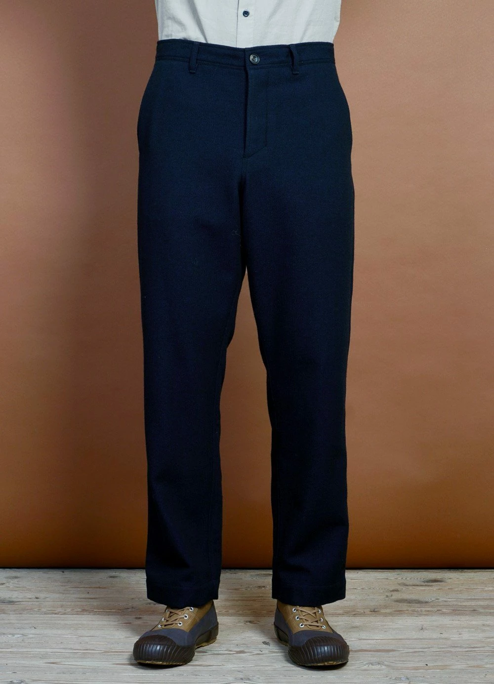 HANSEN GARMENTS KEN | Wide Cut Trousers | Deep Indigo - Image 3