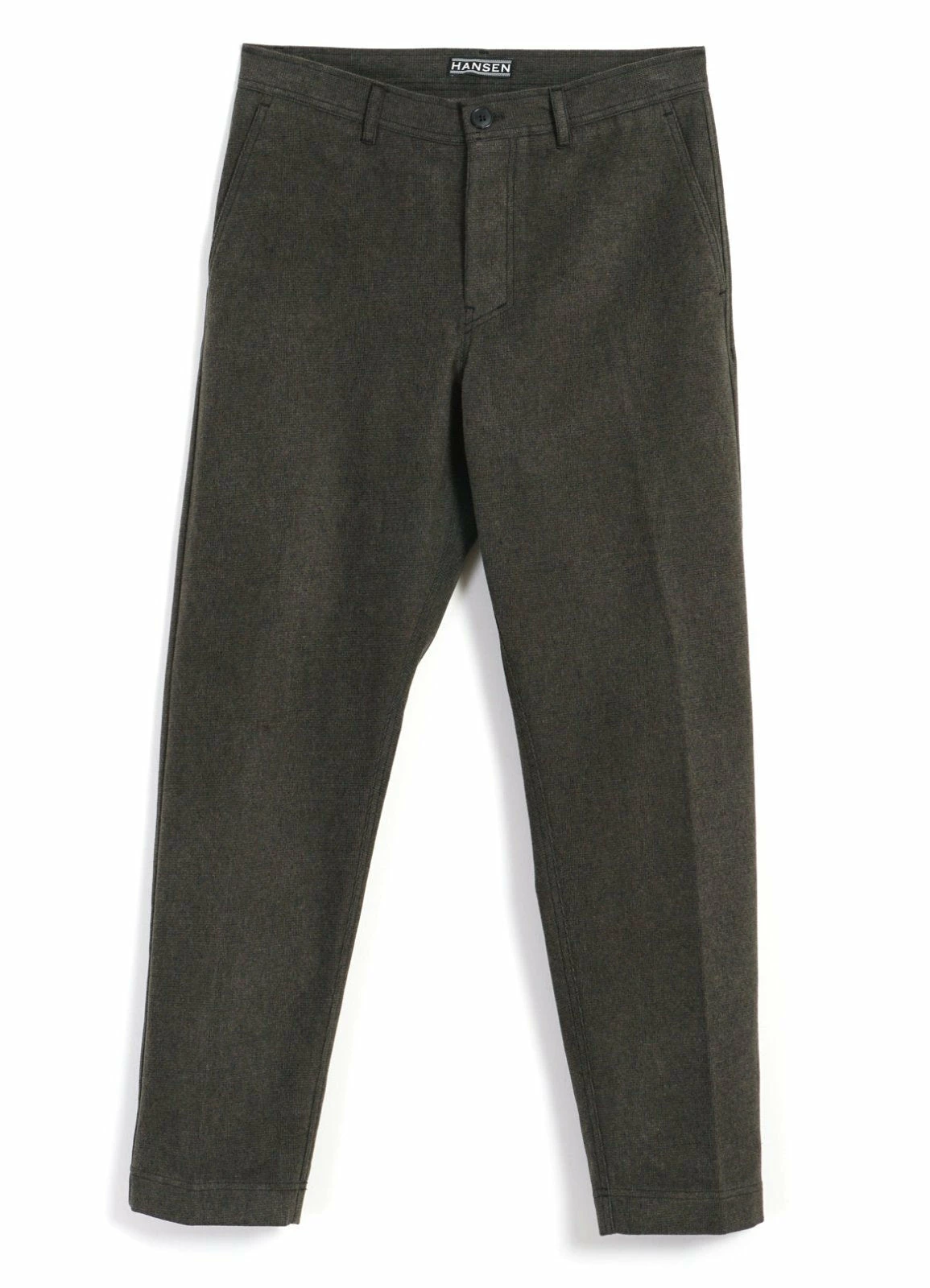 HANSEN GARMENTS KEN | Wide Cut Trousers | Greenish