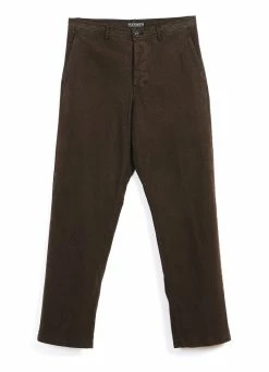 HANSEN GARMENTS KEN | Wide Cut Trousers | Nut