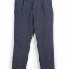 HANSEN GARMENTS MADS | Loose Fit Trousers | Blue Delave