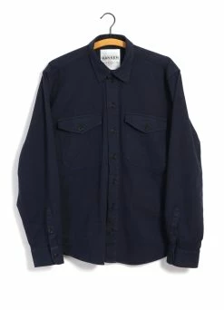 HANSEN GARMENTS RUBEN | Casual Over Shirt | Navy