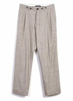 HANSEN GARMENTS SUNE | Pleated Wide Cut Trousers | Beach