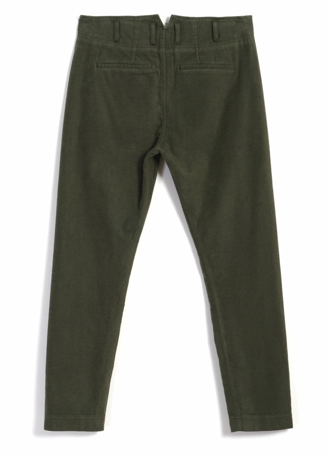 HANSEN GARMENTS SVENNING | Slim Fit Trousers | Dark Green - Image 6