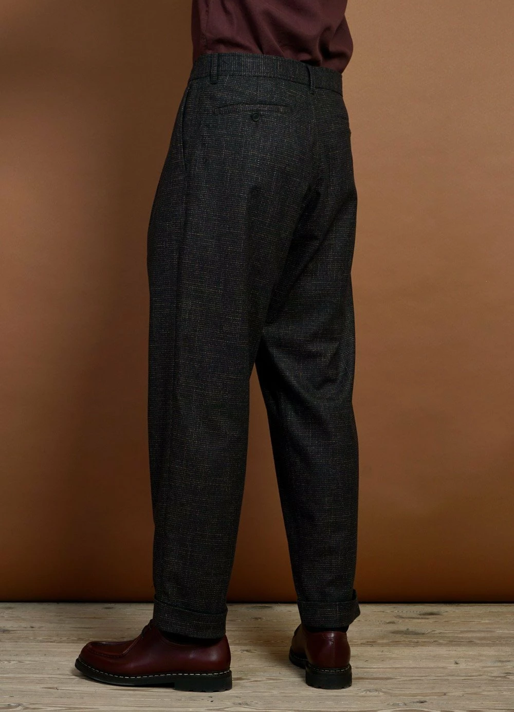HANSEN GARMENTS SYLVESTER | Double Pleated Trousers | Macchiato - Image 6