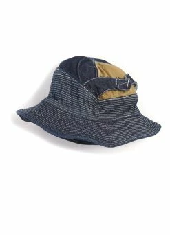 KAPITAL THE OLD MAN AND THE SEA | 12oz Denim Hat | Dark