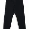 HANSEN GARMENTS TYGE | Wide Cut Cropped Trousers | Onyx