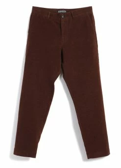 HANSEN GARMENTS TYGE | Wide Cut Cropped Trousers | Ruby