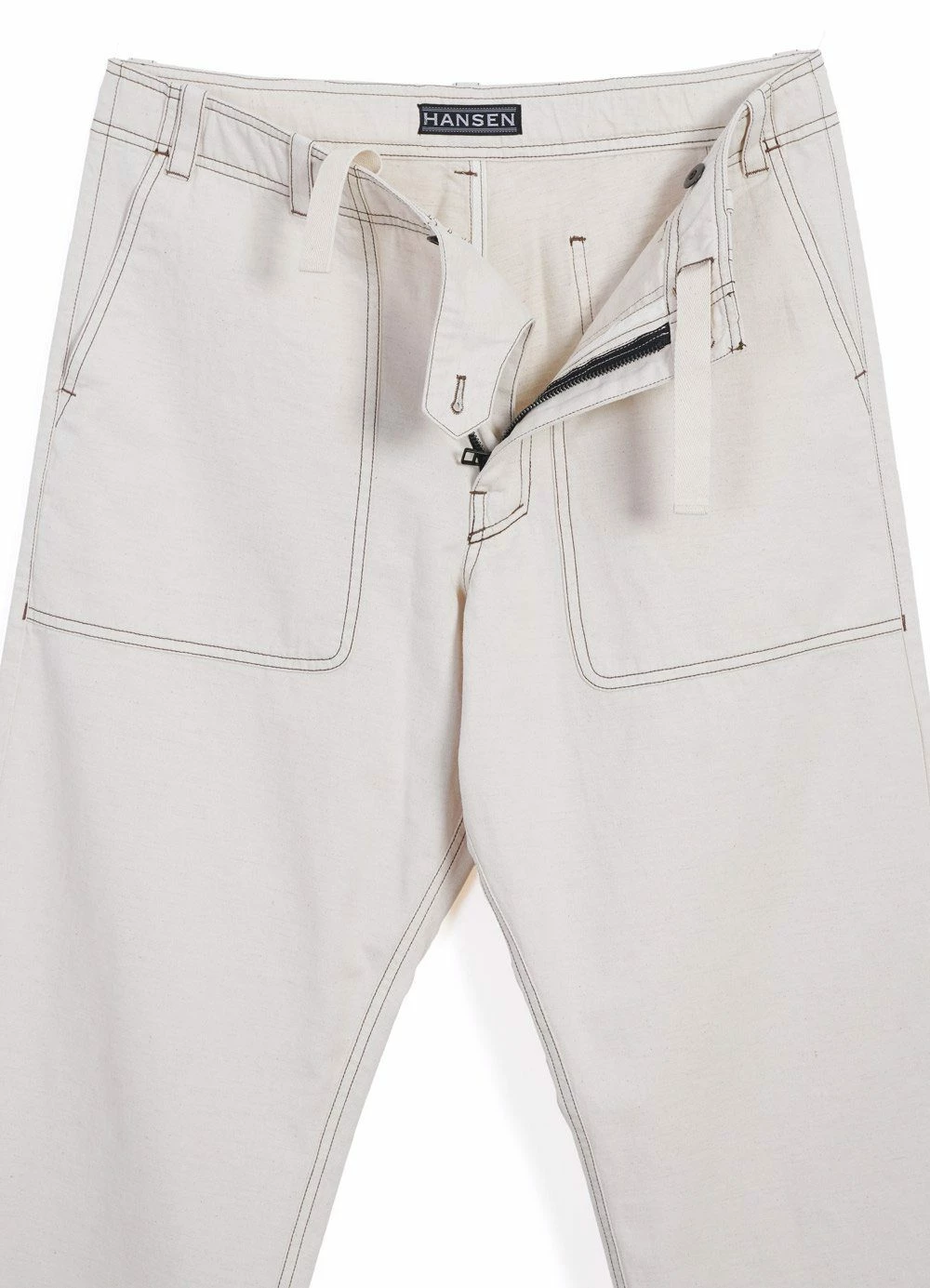 HANSEN GARMENTS VILLE | Loose Fit Trousers | Nature - Image 5