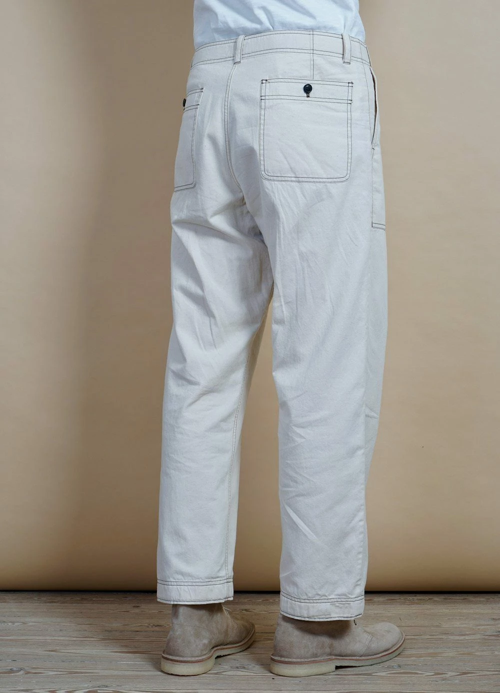 HANSEN GARMENTS VILLE | Loose Fit Trousers | Nature - Image 4